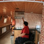 Stort Challenger Disabled Canal Boat - Galley