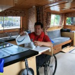 Stort Challenger Disabled Canal Boat - Galley