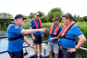 CanalAbility volunteers taking part in training